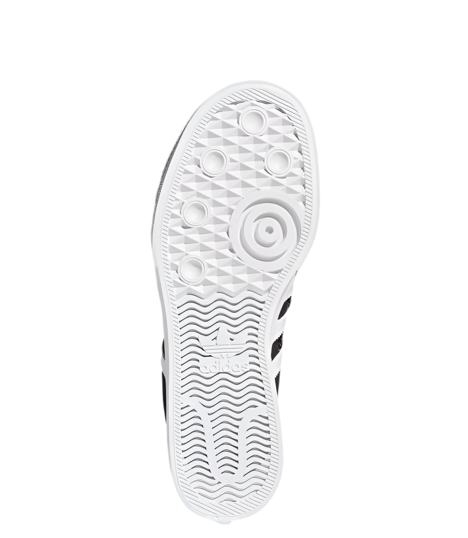 ADIDAS NIZZA PLATFORM SHOES “BLACK/WHITE”