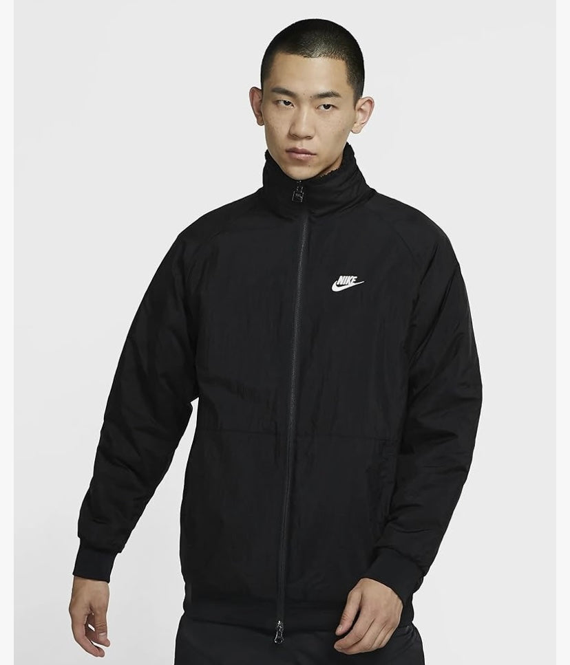 Nike SWOOSH Full Zip Jacket Boa Fleece ILLUSION GREEN/BLACK BQ6546-350