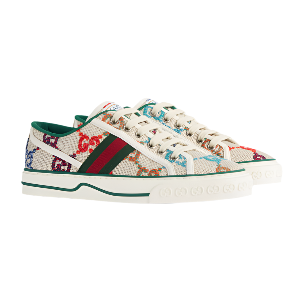 Gucci Tennis 1977 Sneakers in GG Linen Fabric
