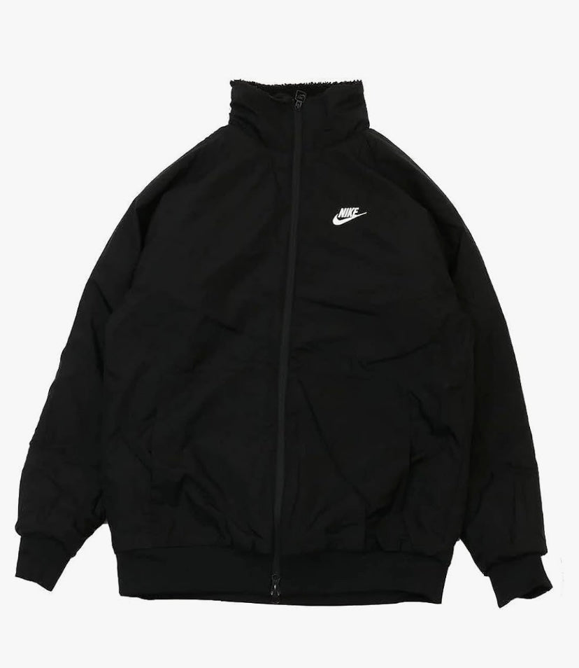 Nike SWOOSH Full Zip Jacket Boa Fleece ILLUSION GREEN/BLACK BQ6546-350