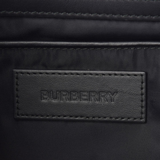 BURBERRY
Nylon Logo Print Medium Rucksack Backpack Rose Beige