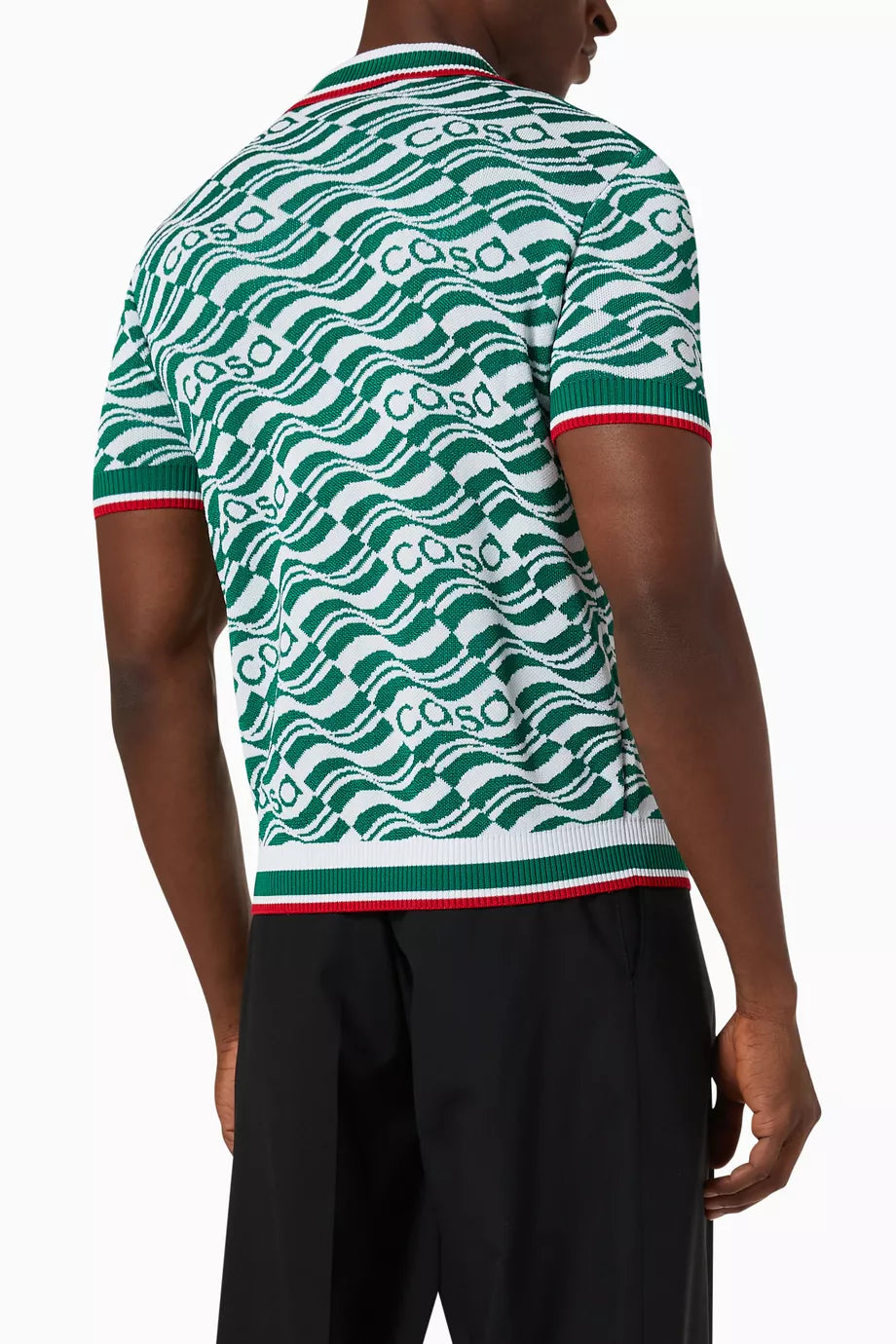 CASABLANCA
Drapeau Volant Polo Shirt