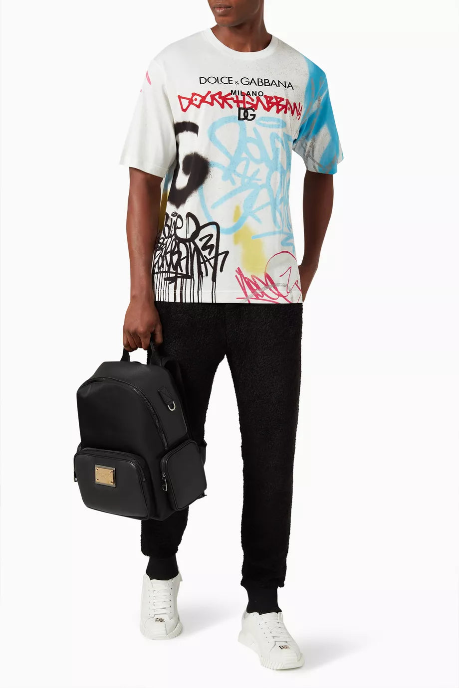 DOLCE & GABBANA
Spray Paint T-shirt in Cotton Jersey