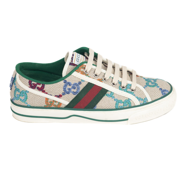 Gucci Tennis 1977 Sneakers in GG Linen Fabric