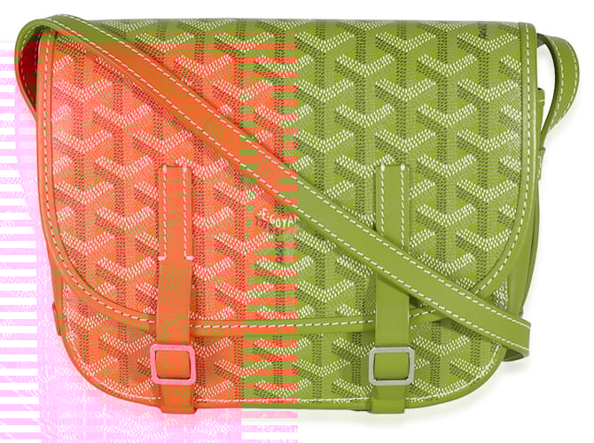 Goyard Arancione Goyardine Canvas Belvedere II PM