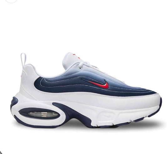 nike air max portal "White/Midnight Navy/Bright Crimson"